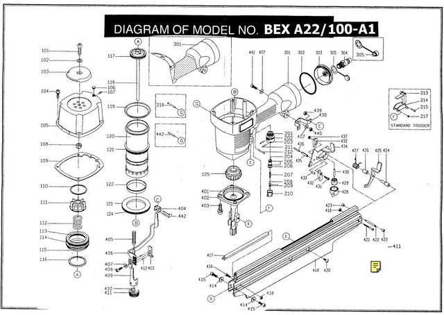 BEX A22/100-A1 VARMISTINKUMI 11339-0370001-1/103741701